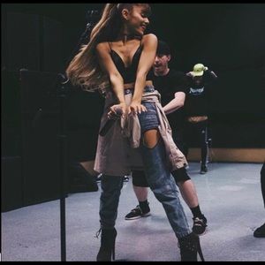 Fig and Viper heart cut out jeans